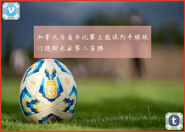 加拿大与南非比赛主裁误判手球致门德斯未获第二黄牌